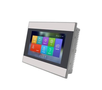 4.3 ίντσες HMI Ανθρώπινη διεπαφή μηχανής DC 12V/24V Εισερχόμενη τάση Κατάλληλη για διάφορες εφαρμογές σε θερμοκρασία 0-50C