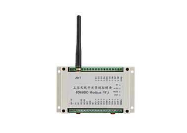8DI8DO ασύρματος έλεγχος 8 αντλιών Modbus RTU ασύρματος άσπρη πλαστική περίφραξη εισαγωγών/αποτελεσμάτων
