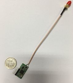 100mW μίνι μεγέθους RF στοιχείων ενότητα 433MHz 1km πομποδεκτών ενότητας TTL ασύρματη