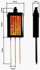 LS-EC100 ασύρματος αισθητήρας εδαφολογικής αγωγιμότητας ελεγκτών άρδευσης για την υγρασία/τη θερμοκρασία