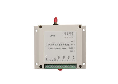 Ασύρματη ενότητα 4 σήμα ασύρματο Modbus RTU αναλογικής παραγωγής καναλιών 4-20mA