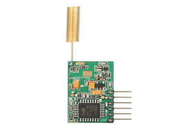 Μίνι RF στοιχείων λιμένας 9600bps 433MHz πομποδεκτών TTL ενότητας χαμηλής ισχύος ασύρματος