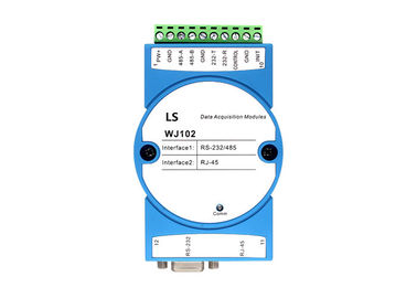 LS-WJ102 Modbus RTU στο μετατροπέα τμηματικό RS232/485 TCP στο συνεχές ρεύμα ενότητας 24V Ethernet