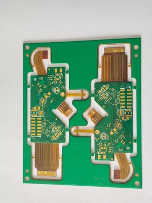 4 άκαμπτου ευκίνητου PCB 1.0mm στρώματα υλικού υψηλής επίδοσης FR4 TG180